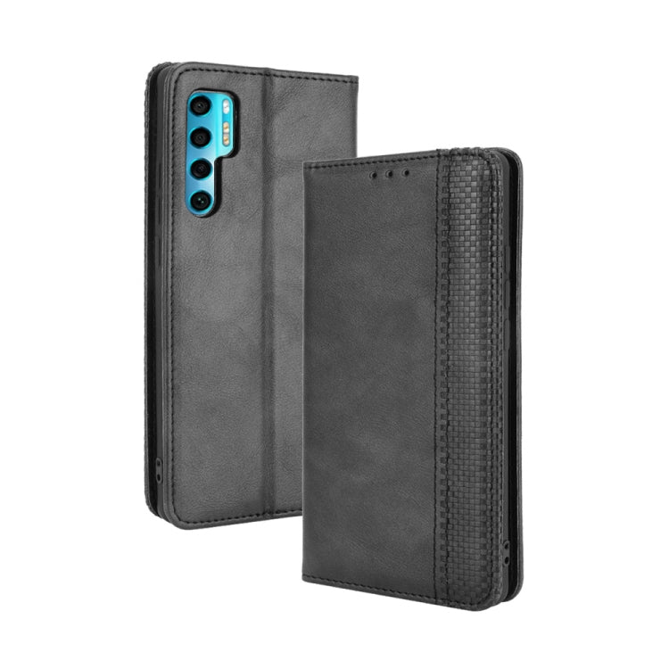 Magnetic Buckle Retro Crazy Horse Texture Horizontal Flip Leather Case with Holder & Card Slots & Photo Frame, For Motorola Moto G60 / Moto G40 Fusion, For OPPO Realme C11 2021 / Realme C20 / Realme C20a, For OPPO Reno5 A, For TCL 20 5G / 20S / 20L / 2...