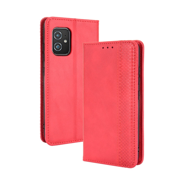 Magnetic Buckle Retro Crazy Horse Texture Horizontal Flip Leather Case with Holder & Card Slots & Photo Frame, For Fujitsu Be4 Plus F-41B, For ASUS Zenfone 8 / ZS590KS, For Nokia X10 / X20, For Ulefone Note 10, For Samsung Galaxy A22 4G