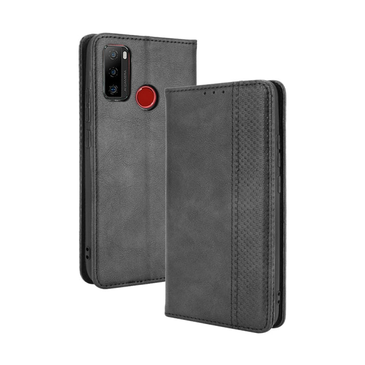 Magnetic Buckle Retro Crazy Horse Texture Horizontal Flip Leather Case with Holder & Card Slots & Photo Frame, For Fujitsu Be4 Plus F-41B, For ASUS Zenfone 8 / ZS590KS, For Nokia X10 / X20, For Ulefone Note 10, For Samsung Galaxy A22 4G