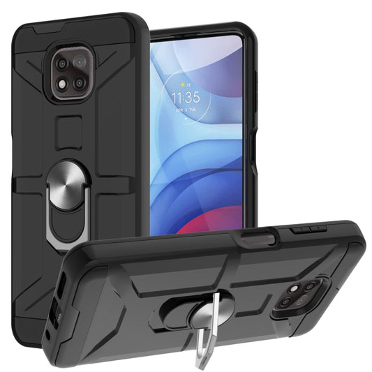 War-god Armor TPU + PC Shockproof Magnetic Protective Case with Ring Holder, For Motorola Moto G Power 2021, For Motorola Moto G Stylus 2021, For Motorola Moto G9/G9 Play/E7 Plus, For Motorola Moto G10 / G30