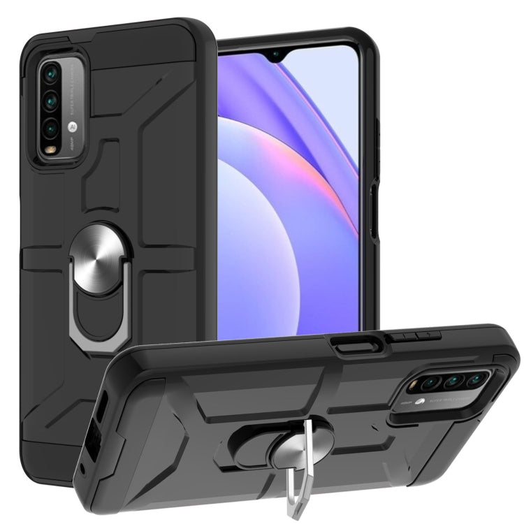 War-god Armor TPU + PC Shockproof Magnetic Protective Case with Ring Holder, For Motorola Moto G9/G9 Play/E7 Plus, For Motorola Moto G10 / G30, For Xiaomi Mi 10T Lite 5G / Poco X3 / X3 NFC, For Xiaomi Mi 10T/ 10T Pro / Redmi K30S