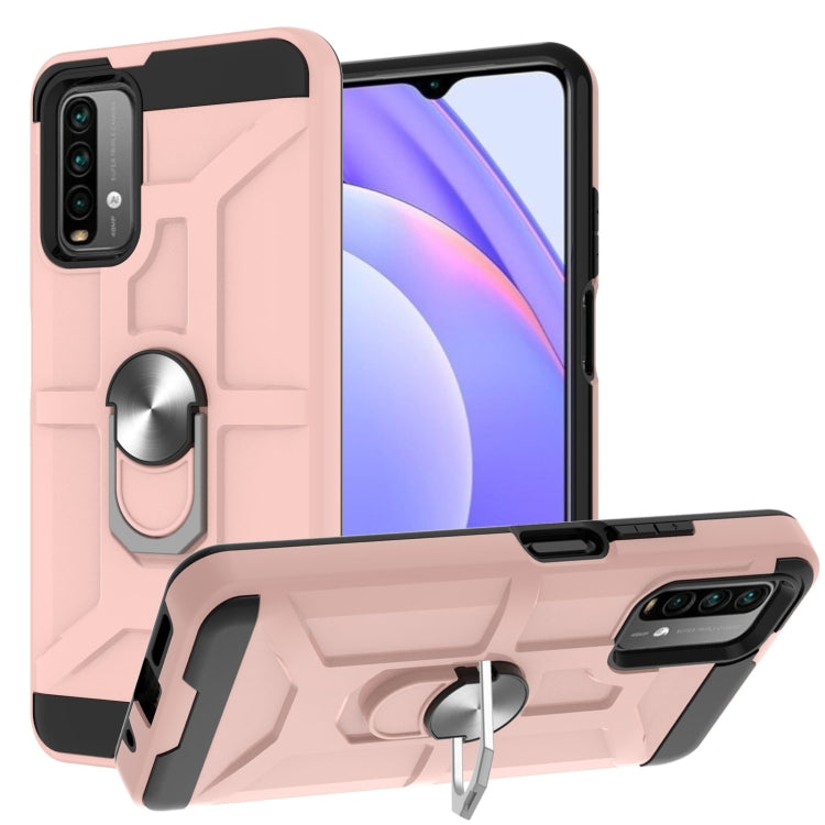 War-god Armor TPU + PC Shockproof Magnetic Protective Case with Ring Holder, For Motorola Moto G9/G9 Play/E7 Plus, For Motorola Moto G10 / G30, For Xiaomi Mi 10T Lite 5G / Poco X3 / X3 NFC, For Xiaomi Mi 10T/ 10T Pro / Redmi K30S