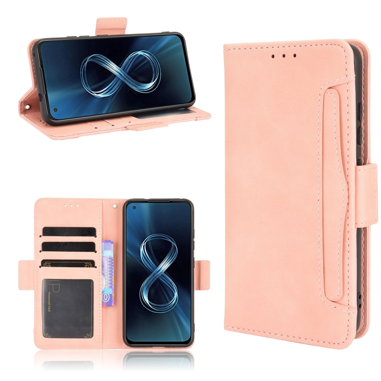 Skin Feel Calf Pattern Horizontal Flip Leather Case with Holder & Card Slots & Photo Frame, For vivo V21 5G / 4G, For Wiko Y51 / Sunny 5 Lite, For Fujitsu Arrows Be4 Plus/F-41B, For Asus Zenfone 8 ZS590KS, For Nokia X10 / X20, For Ulefone Note 10