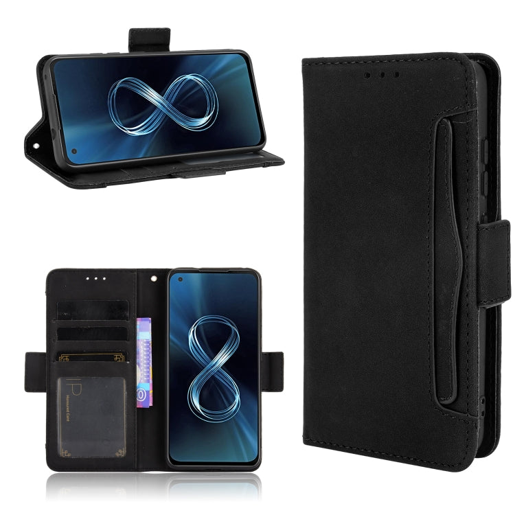 Skin Feel Calf Pattern Horizontal Flip Leather Case with Holder & Card Slots & Photo Frame, For vivo V21 5G / 4G, For Wiko Y51 / Sunny 5 Lite, For Fujitsu Arrows Be4 Plus/F-41B, For Asus Zenfone 8 ZS590KS, For Nokia X10 / X20, For Ulefone Note 10