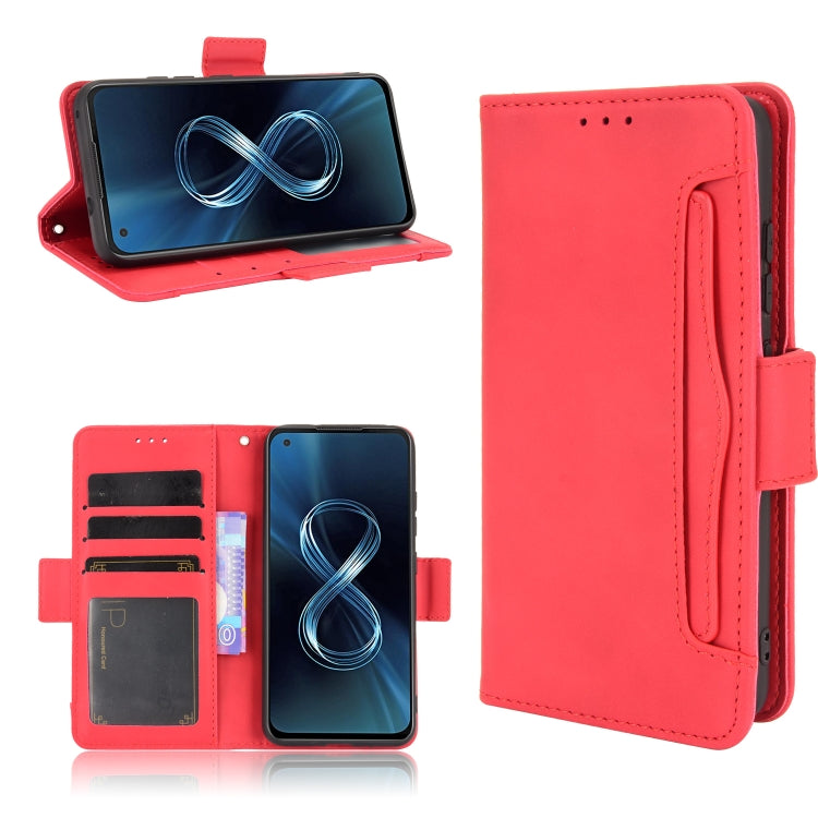 Skin Feel Calf Pattern Horizontal Flip Leather Case with Holder & Card Slots & Photo Frame, For vivo V21 5G / 4G, For Wiko Y51 / Sunny 5 Lite, For Fujitsu Arrows Be4 Plus/F-41B, For Asus Zenfone 8 ZS590KS, For Nokia X10 / X20, For Ulefone Note 10