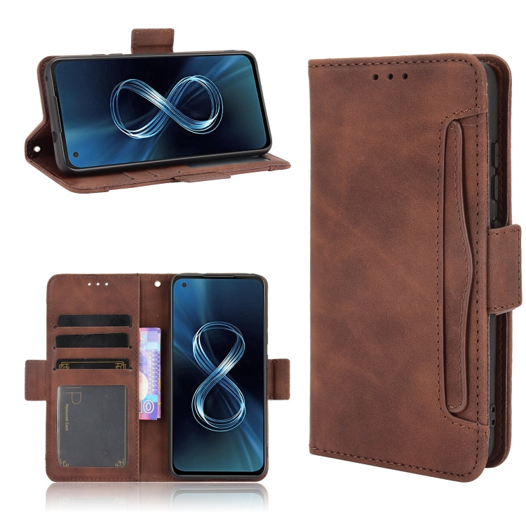 Skin Feel Calf Pattern Horizontal Flip Leather Case with Holder & Card Slots & Photo Frame, For vivo V21 5G / 4G, For Wiko Y51 / Sunny 5 Lite, For Fujitsu Arrows Be4 Plus/F-41B, For Asus Zenfone 8 ZS590KS, For Nokia X10 / X20, For Ulefone Note 10