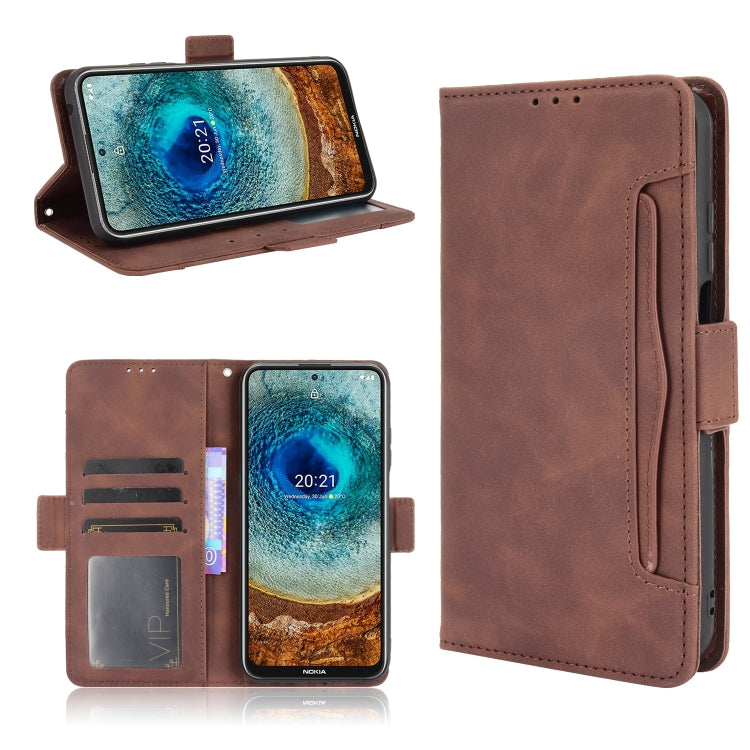 Skin Feel Calf Pattern Horizontal Flip Leather Case with Holder & Card Slots & Photo Frame, For vivo V21 5G / 4G, For Wiko Y51 / Sunny 5 Lite, For Fujitsu Arrows Be4 Plus/F-41B, For Asus Zenfone 8 ZS590KS, For Nokia X10 / X20, For Ulefone Note 10