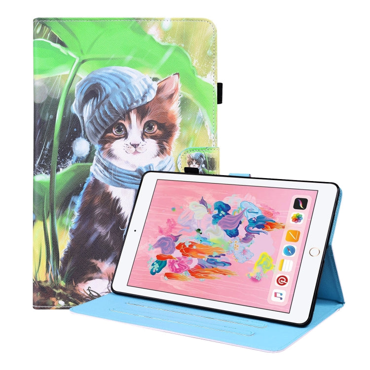 Animal Pattern Horizontal Flip Leather Case with Holder & Card Slots & Photo Frame & Sleep / Wake-up Function, For Amazon Fire HD 10 2021, For Amazon Kindle Paperwhite 4 / 3 / 2 / 1, For Amazon Kindle Fire 7, For iPad 9.7 2018 / 2017