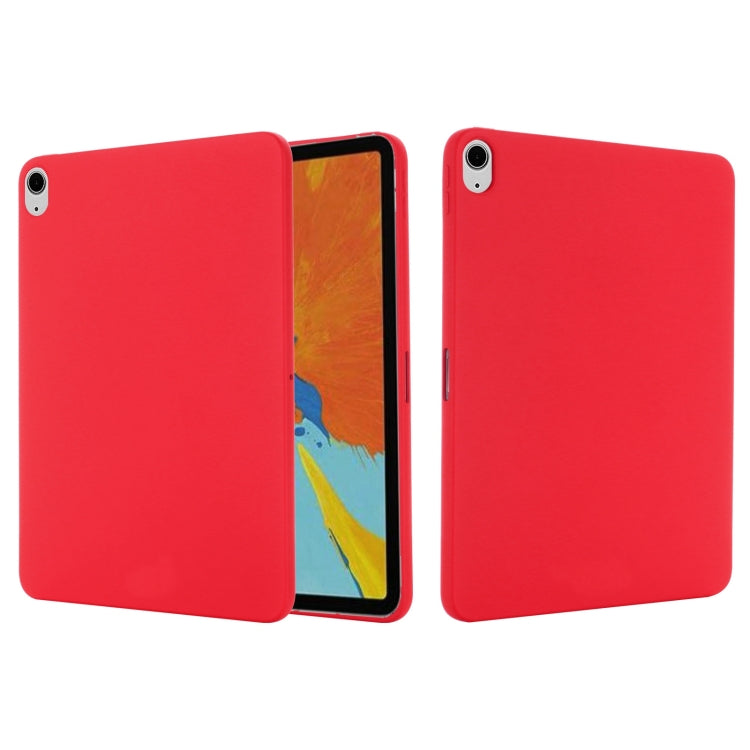 Solid Color Liquid Silicone Dropproof Full Coverage Protective Case, For iPad Air 11 2024 / Air 2022 / 2020 10.9, For iPad mini 5 / mini 4, For iPad Air, For iPad 10.2 2019/2020, For iPad Pro 11 2018 / 2020