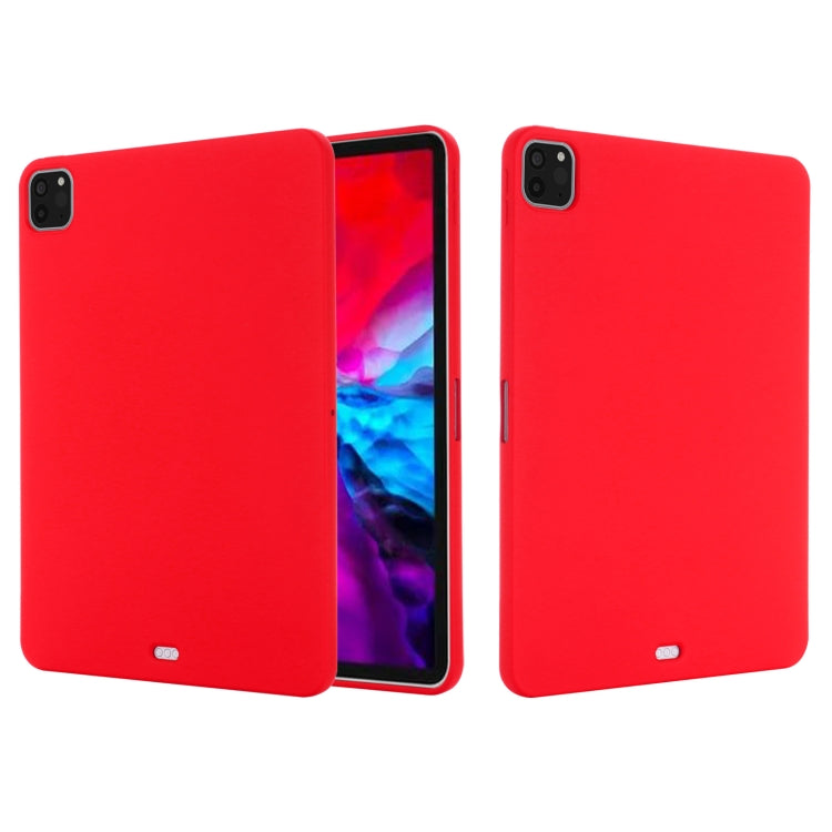 Solid Color Liquid Silicone Dropproof Full Coverage Protective Case, For iPad Air 11 2024 / Air 2022 / 2020 10.9, For iPad mini 5 / mini 4, For iPad Air, For iPad 10.2 2019/2020, For iPad Pro 11 2018 / 2020