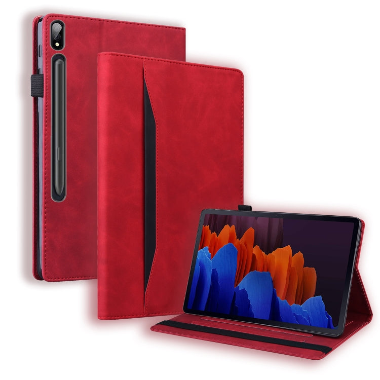 Business Shockproof Horizontal Flip Leather Case with Holder & Card Slots & Photo Frame & Pen Slot & Sleep / Wake-up Function