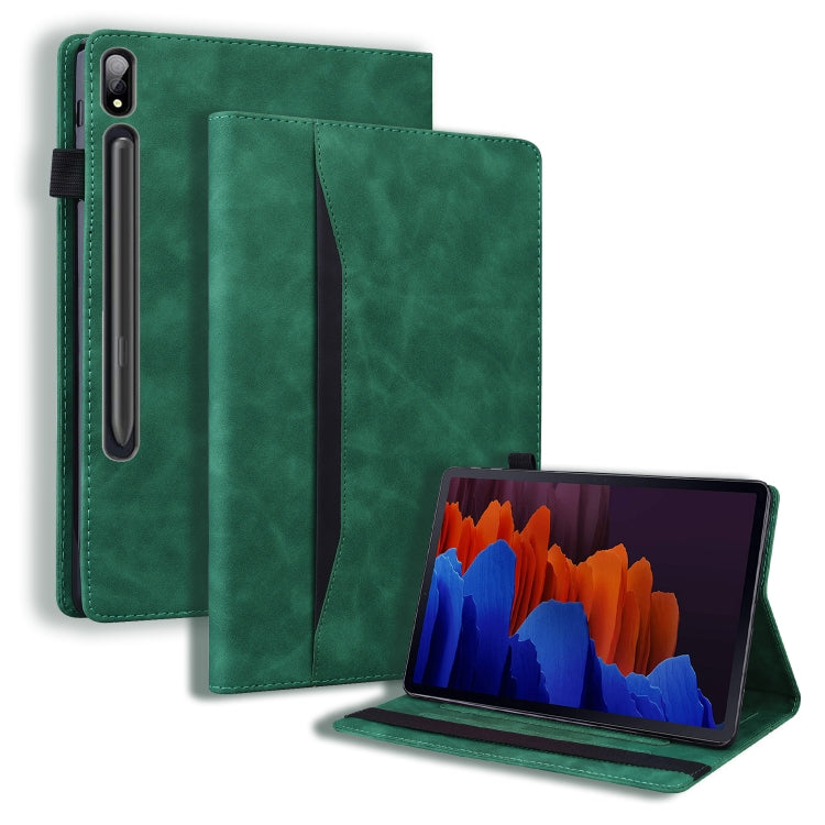 Business Shockproof Horizontal Flip Leather Case with Holder & Card Slots & Photo Frame & Pen Slot & Sleep / Wake-up Function
