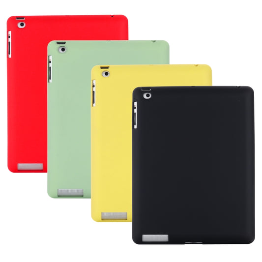 Solid Color Liquid Silicone Dropproof Full Coverage Protective Case, For iPad 4 / 3 / 2