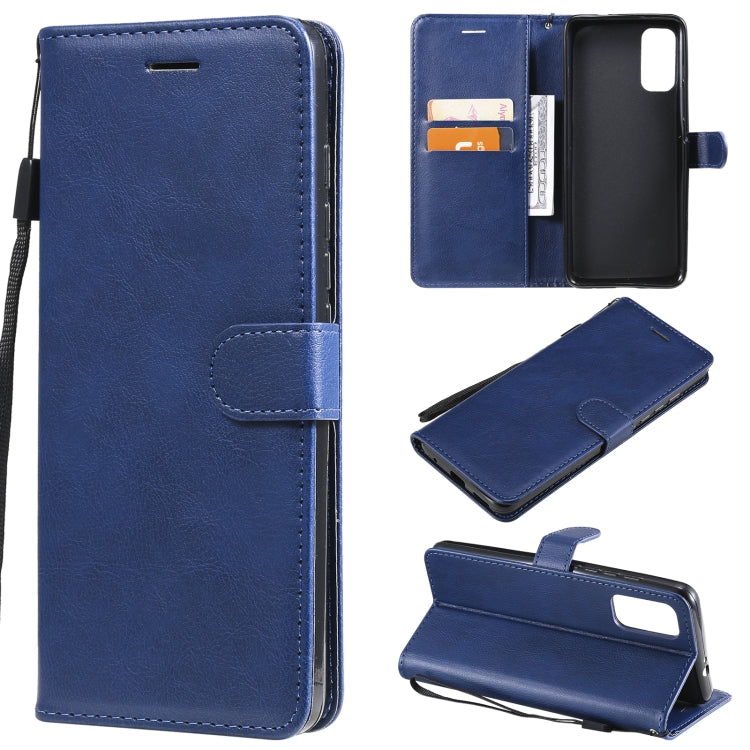 Solid Color Horizontal Flip Protective Leather Case with Holder & Card Slots & Wallet & Photo Frame & Lanyard, For Motorola Moto G50, For Motorola Moto G60 / G40 Fusion, For Motorola Moto E7 Power, For Motorola Edge S 4G, For Motorola Moto G Play 2021