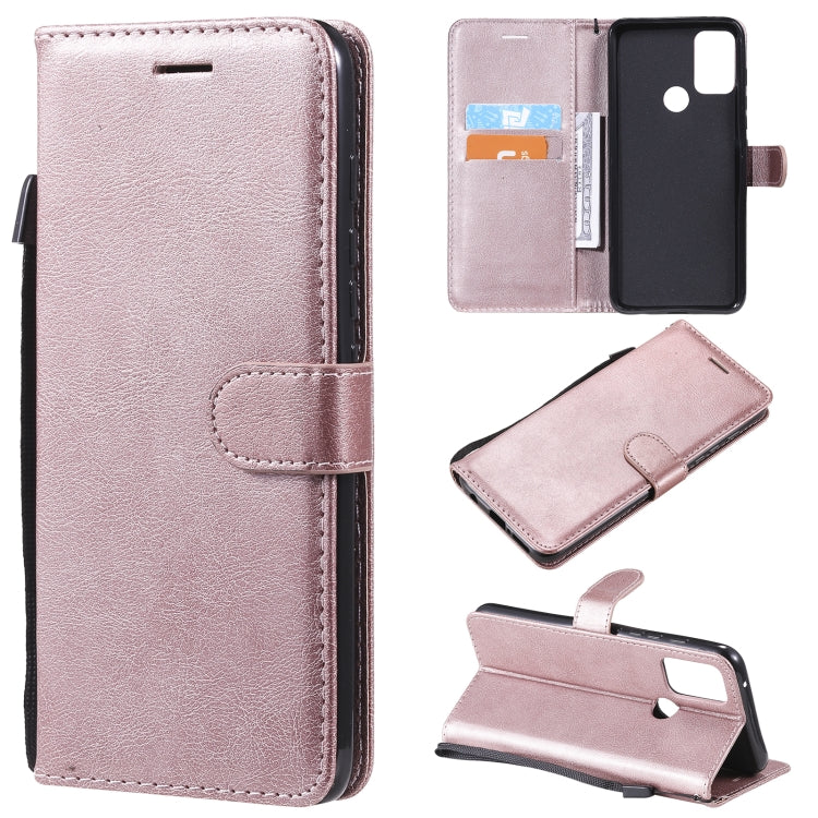 Solid Color Horizontal Flip Protective Leather Case with Holder & Card Slots & Wallet & Photo Frame & Lanyard, For Motorola Moto G50, For Motorola Moto G60 / G40 Fusion, For Motorola Moto E7 Power, For Motorola Edge S 4G, For Motorola Moto G Play 2021