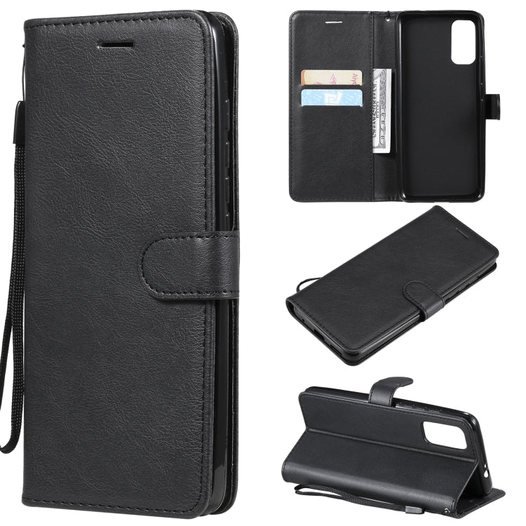 Solid Color Horizontal Flip Protective Leather Case with Holder & Card Slots & Wallet & Photo Frame & Lanyard, For Motorola Moto G50, For Motorola Moto G60 / G40 Fusion, For Motorola Moto E7 Power, For Motorola Edge S 4G, For Motorola Moto G Play 2021