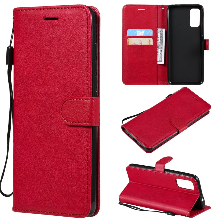 Solid Color Horizontal Flip Protective Leather Case with Holder & Card Slots & Wallet & Photo Frame & Lanyard, For Motorola Moto G50, For Motorola Moto G60 / G40 Fusion, For Motorola Moto E7 Power, For Motorola Edge S 4G, For Motorola Moto G Play 2021