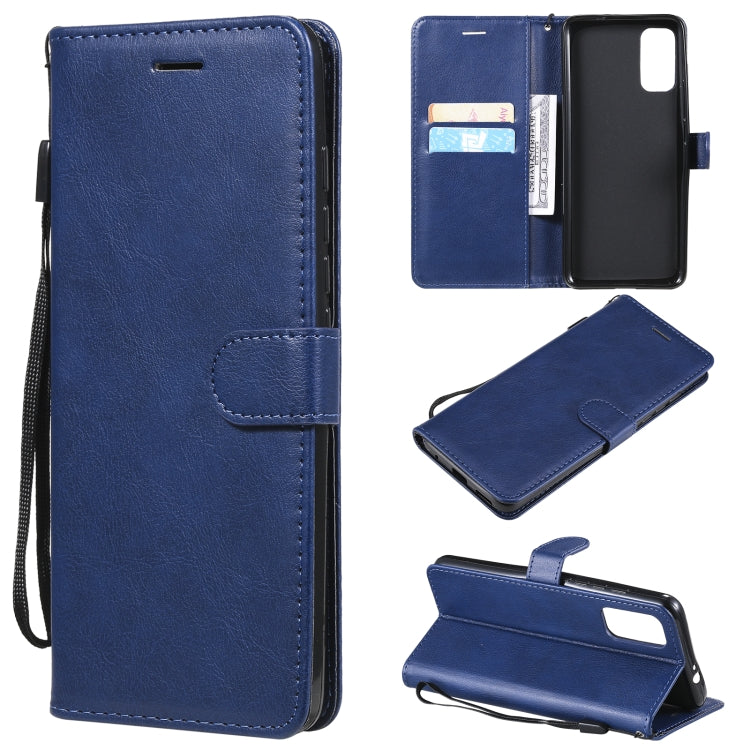 Solid Color Horizontal Flip Protective Leather Case with Holder & Card Slots & Wallet & Photo Frame & Lanyard, For Motorola Moto G50, For Motorola Moto G60 / G40 Fusion, For Motorola Moto E7 Power, For Motorola Edge S 4G