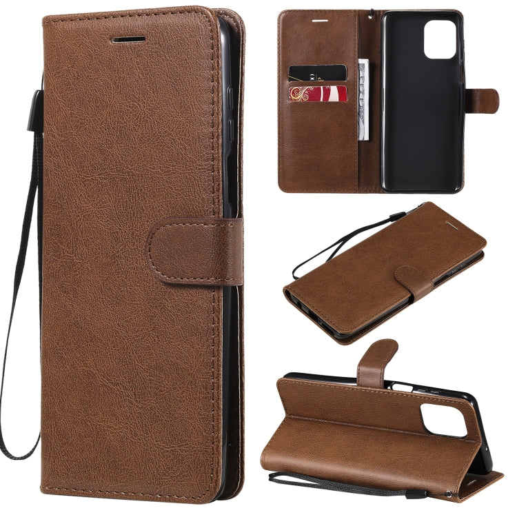 Solid Color Horizontal Flip Protective Leather Case with Holder & Card Slots & Wallet & Photo Frame & Lanyard, For Motorola Moto G50, For Motorola Moto G60 / G40 Fusion, For Motorola Moto E7 Power, For Motorola Edge S 4G, For Motorola Moto G Play 2021