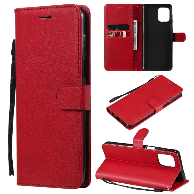 Solid Color Horizontal Flip Protective Leather Case with Holder & Card Slots & Wallet & Photo Frame & Lanyard, For Motorola Moto G50, For Motorola Moto G60 / G40 Fusion, For Motorola Moto E7 Power, For Motorola Edge S 4G, For Motorola Moto G Play 2021