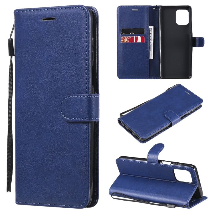 Solid Color Horizontal Flip Protective Leather Case with Holder & Card Slots & Wallet & Photo Frame & Lanyard, For Motorola Moto G50, For Motorola Moto G60 / G40 Fusion, For Motorola Moto E7 Power, For Motorola Edge S 4G, For Motorola Moto G Play 2021