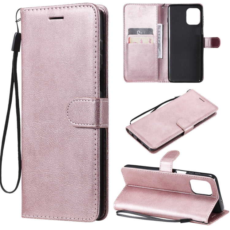 Solid Color Horizontal Flip Protective Leather Case with Holder & Card Slots & Wallet & Photo Frame & Lanyard, For Motorola Moto G50, For Motorola Moto G60 / G40 Fusion, For Motorola Moto E7 Power, For Motorola Edge S 4G, For Motorola Moto G Play 2021