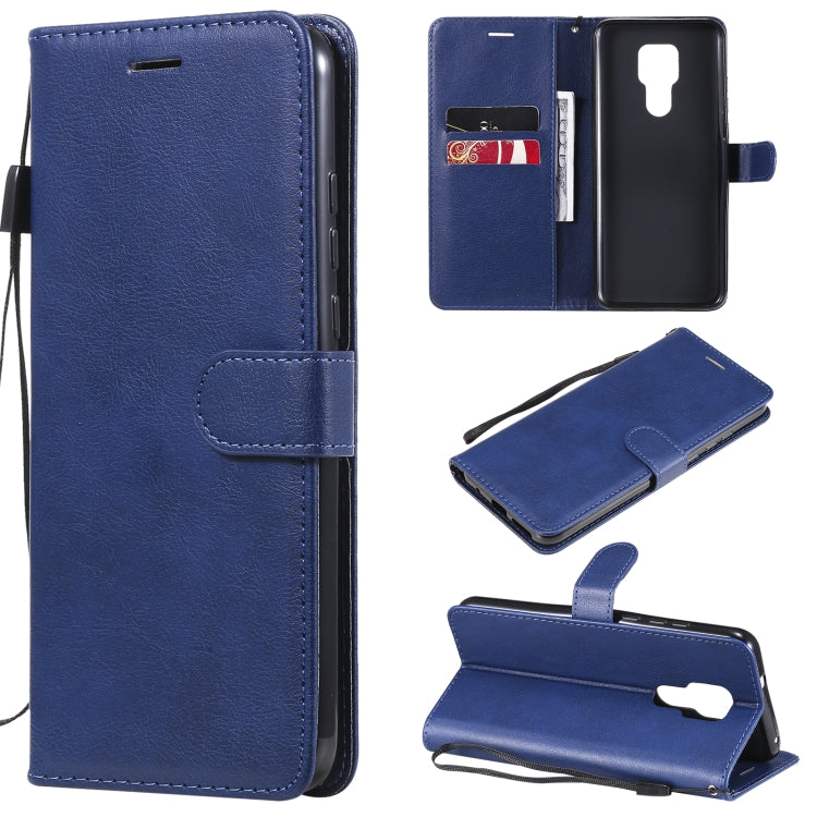 Solid Color Horizontal Flip Protective Leather Case with Holder & Card Slots & Wallet & Photo Frame & Lanyard, For Motorola Moto G50, For Motorola Moto G60 / G40 Fusion, For Motorola Moto E7 Power, For Motorola Edge S 4G, For Motorola Moto G Play 2021