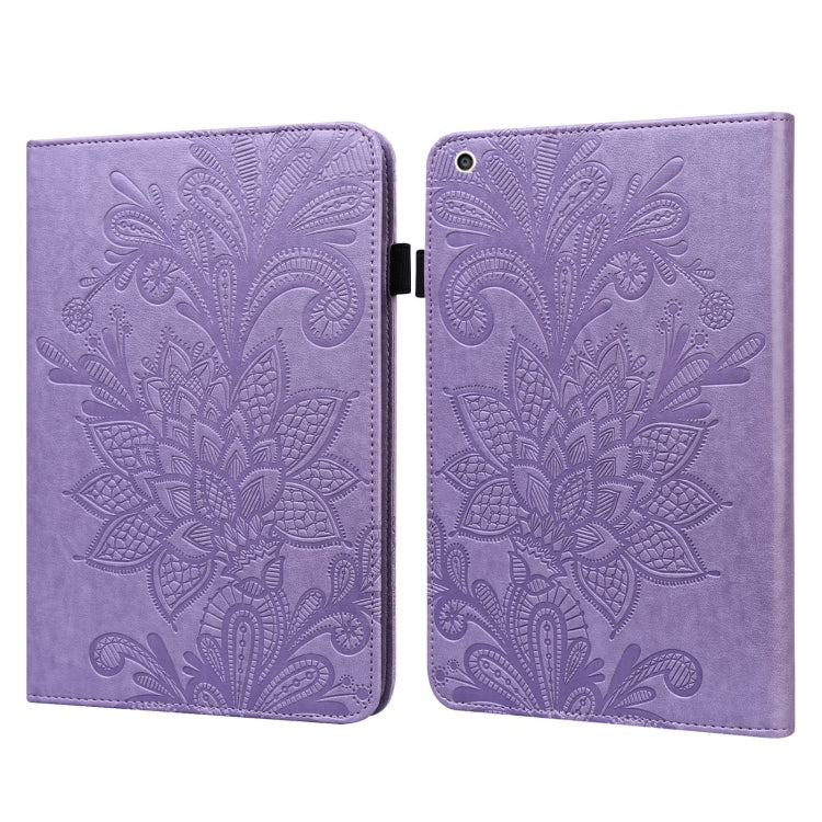 Lace Flower Embossing Pattern Horizontal Flip Leather Case with Holder & Card Slots & Wallet & Photo Frame & Sleep / Wake-up Function, For iPad 9.7 2018 / 9.7  2017 / Air 2 / Air, For iPad mini  2019 / 4 / 3 / 2 / 1, For iPad Pro 10.5 2017 / 10.2 2019