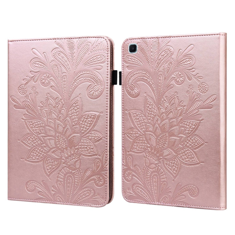 Lace Flower Embossing Pattern Horizontal Flip Leather Case with Holder & Card Slots & Wallet & Photo Frame & Sleep / Wake-up Function, For iPad 9.7 2018 / 9.7  2017 / Air 2 / Air, For iPad mini  2019 / 4 / 3 / 2 / 1, For iPad Pro 10.5 2017 / 10.2 2019