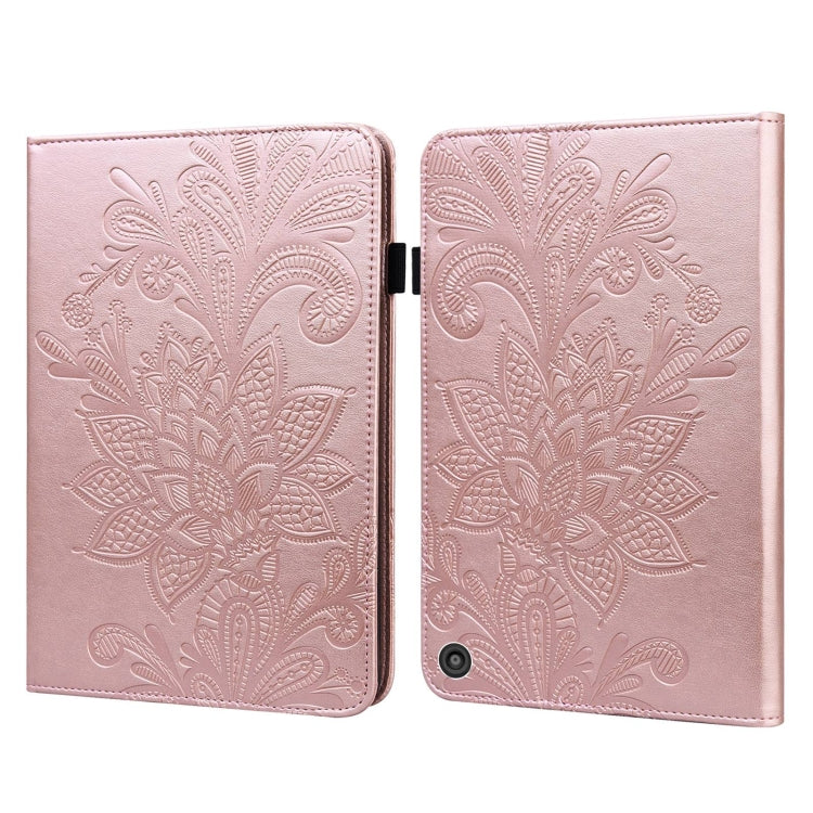 Lace Flower Embossing Pattern Horizontal Flip Leather Case with Holder & Card Slots & Wallet & Photo Frame & Sleep / Wake-up Function, For iPad 9.7 2018 / 9.7  2017 / Air 2 / Air, For iPad mini  2019 / 4 / 3 / 2 / 1, For iPad Pro 10.5 2017 / 10.2 2019