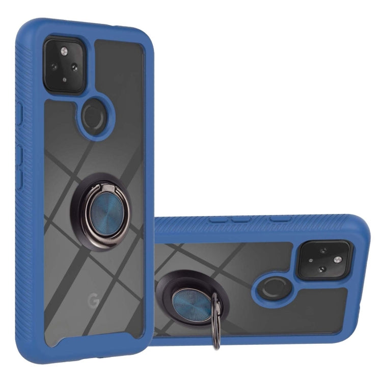 Starry Sky Solid Color Series Shockproof PC + TPU Protective Case with Ring Holder & Magnetic Function