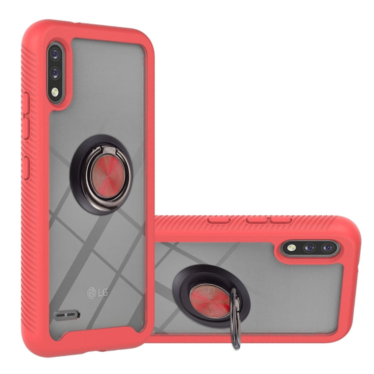 Starry Sky Solid Color Series Shockproof PC + TPU Protective Case with Ring Holder & Magnetic Function