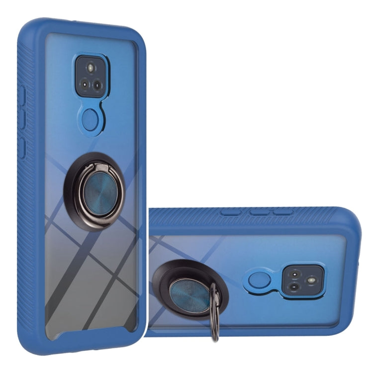 Starry Sky Solid Color Series Shockproof PC + TPU Protective Case with Ring Holder & Magnetic Function