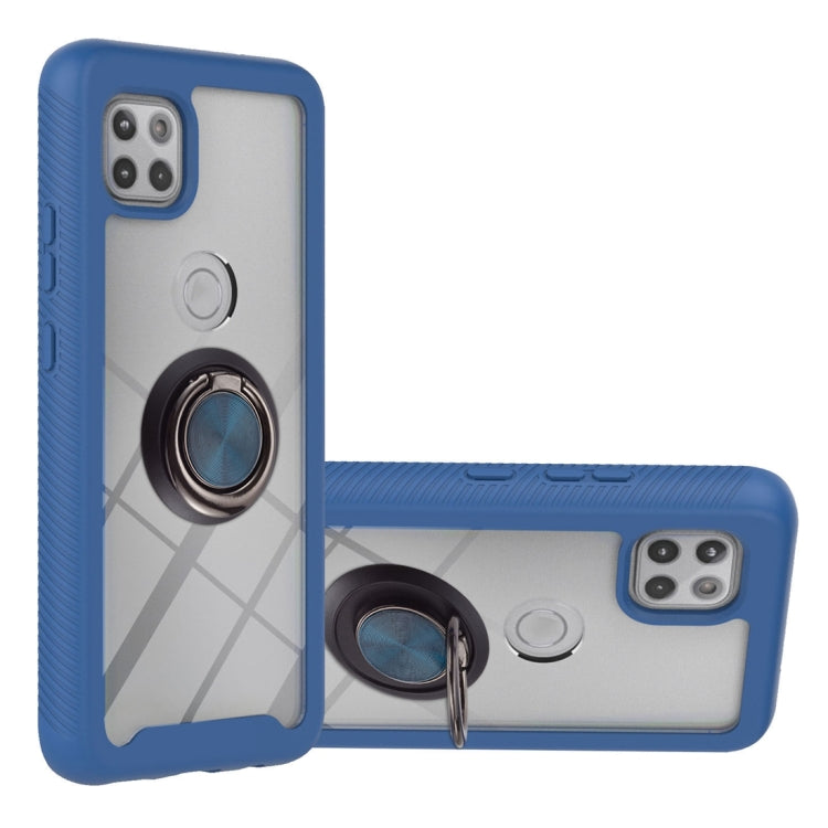 Starry Sky Solid Color Series Shockproof PC + TPU Protective Case with Ring Holder & Magnetic Function