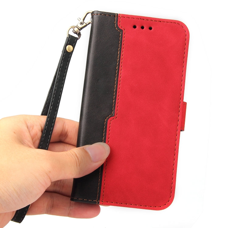 Business Stitching-Color Horizontal Flip PU Leather Case with Holder & Card Slots & Photo Frame, For OnePlus Nord CE 5G, For iPhone 13 mini, For iPhone 13, For iPhone 13 Pro, For iPhone 13 Pro Max