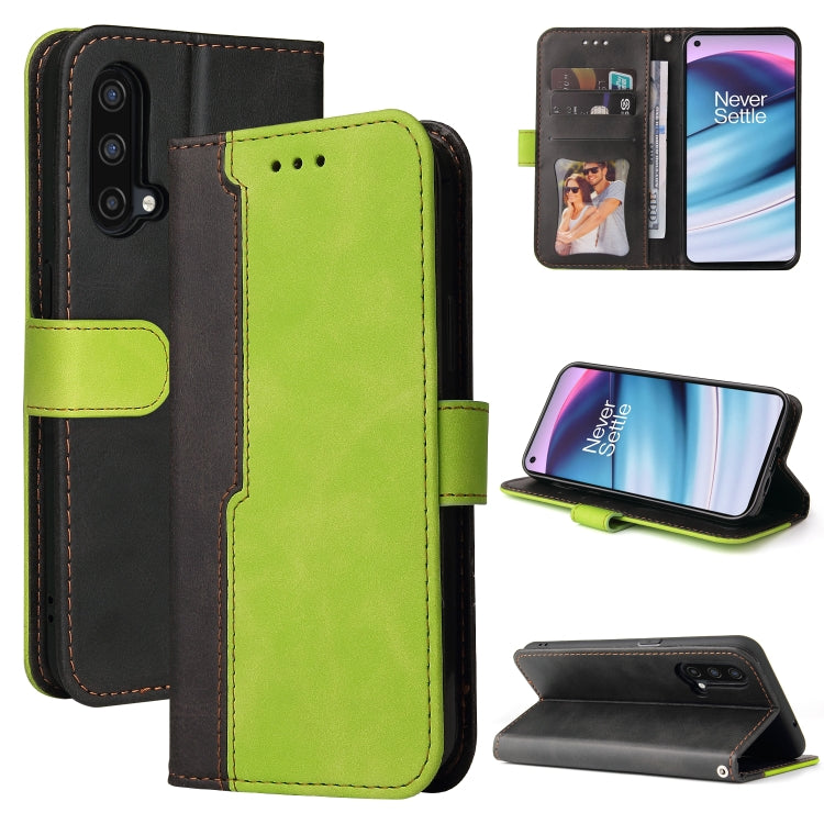 Business Stitching-Color Horizontal Flip PU Leather Case with Holder & Card Slots & Photo Frame, For OnePlus Nord CE 5G, For iPhone 13 mini, For iPhone 13, For iPhone 13 Pro, For iPhone 13 Pro Max