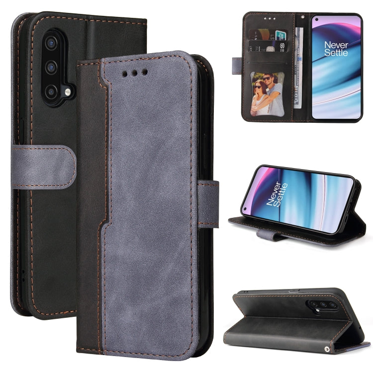 Business Stitching-Color Horizontal Flip PU Leather Case with Holder & Card Slots & Photo Frame, For OnePlus Nord CE 5G, For iPhone 13 mini, For iPhone 13, For iPhone 13 Pro, For iPhone 13 Pro Max