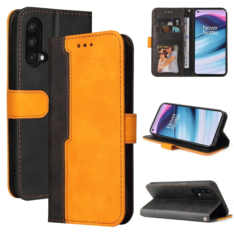 Business Stitching-Color Horizontal Flip PU Leather Case with Holder & Card Slots & Photo Frame, For OnePlus Nord CE 5G, For iPhone 13 mini, For iPhone 13, For iPhone 13 Pro, For iPhone 13 Pro Max