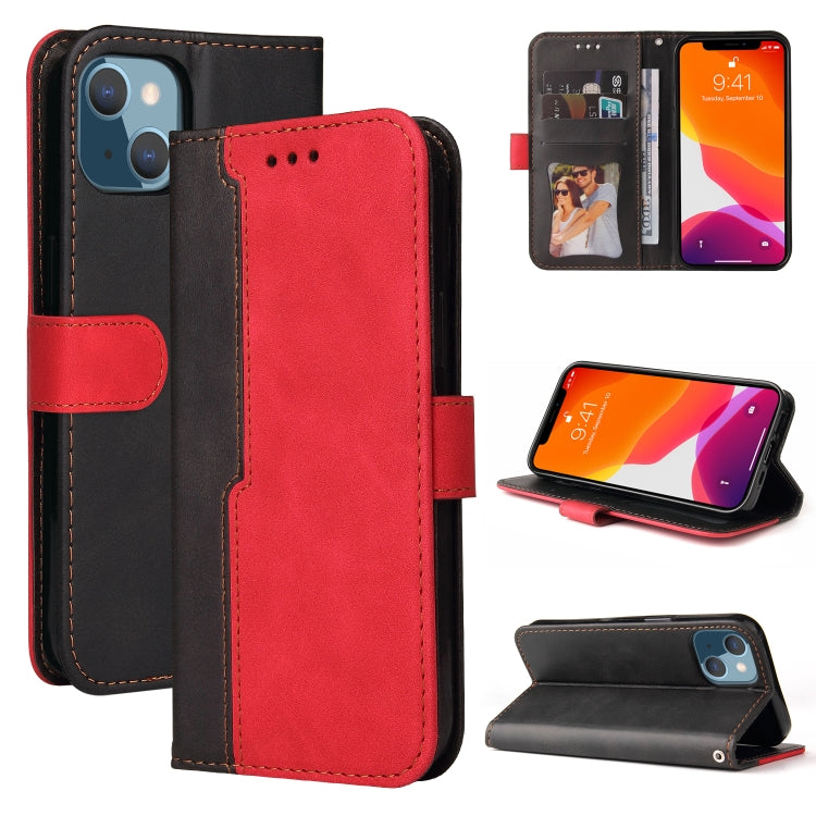 Business Stitching-Color Horizontal Flip PU Leather Case with Holder & Card Slots & Photo Frame, For OnePlus Nord CE 5G, For iPhone 13 mini, For iPhone 13, For iPhone 13 Pro, For iPhone 13 Pro Max