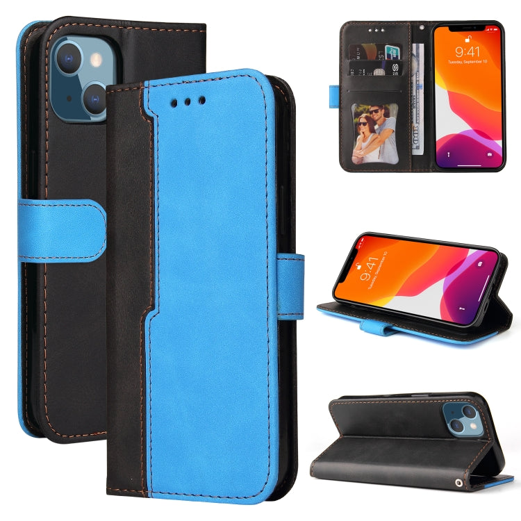 Business Stitching-Color Horizontal Flip PU Leather Case with Holder & Card Slots & Photo Frame, For OnePlus Nord CE 5G, For iPhone 13 mini, For iPhone 13, For iPhone 13 Pro, For iPhone 13 Pro Max