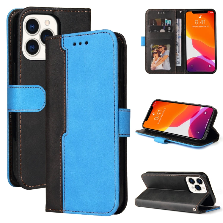 Business Stitching-Color Horizontal Flip PU Leather Case with Holder & Card Slots & Photo Frame, For OnePlus Nord CE 5G, For iPhone 13 mini, For iPhone 13, For iPhone 13 Pro, For iPhone 13 Pro Max