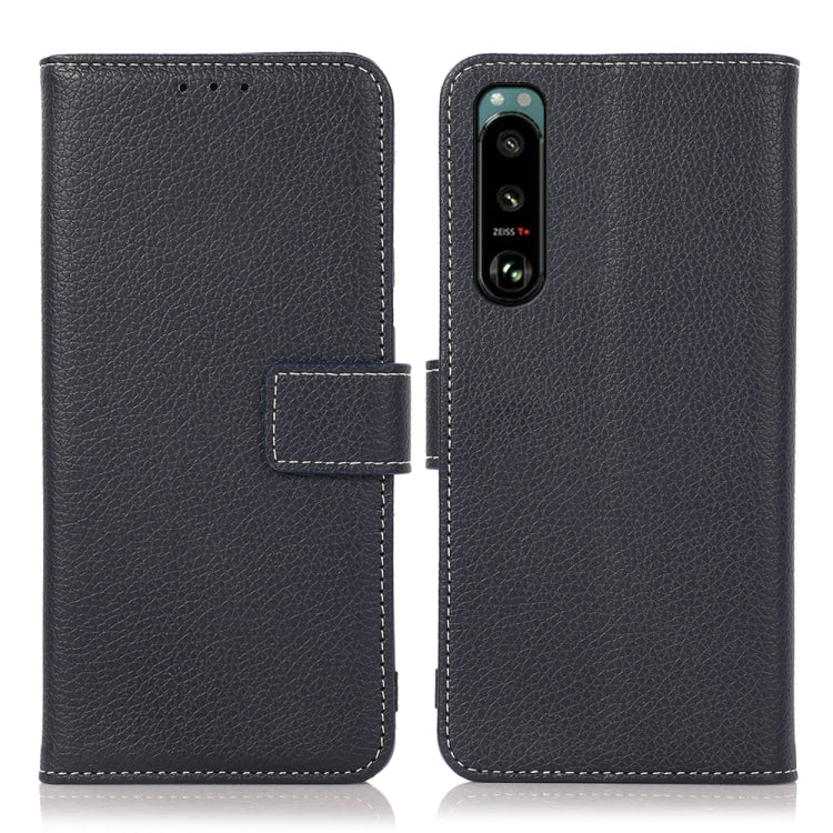 Litchi Texture PU + TPU Horizontal Flip Leather Case with Holder & Card Slots & Wallet, For OnePlus Nord CE 5G, For OnePlus Nord N200, For OPPO A93 5G / A74 5G / A54 5G, For Sony Xperia 5 III, For Sony Xperia 1 III, For Sony Xperia 10 III