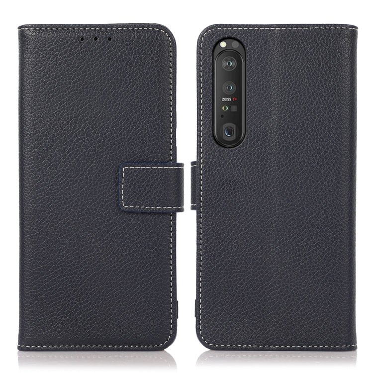 Litchi Texture PU + TPU Horizontal Flip Leather Case with Holder & Card Slots & Wallet, For OnePlus Nord CE 5G, For OnePlus Nord N200, For OPPO A93 5G / A74 5G / A54 5G, For Sony Xperia 5 III, For Sony Xperia 1 III, For Sony Xperia 10 III