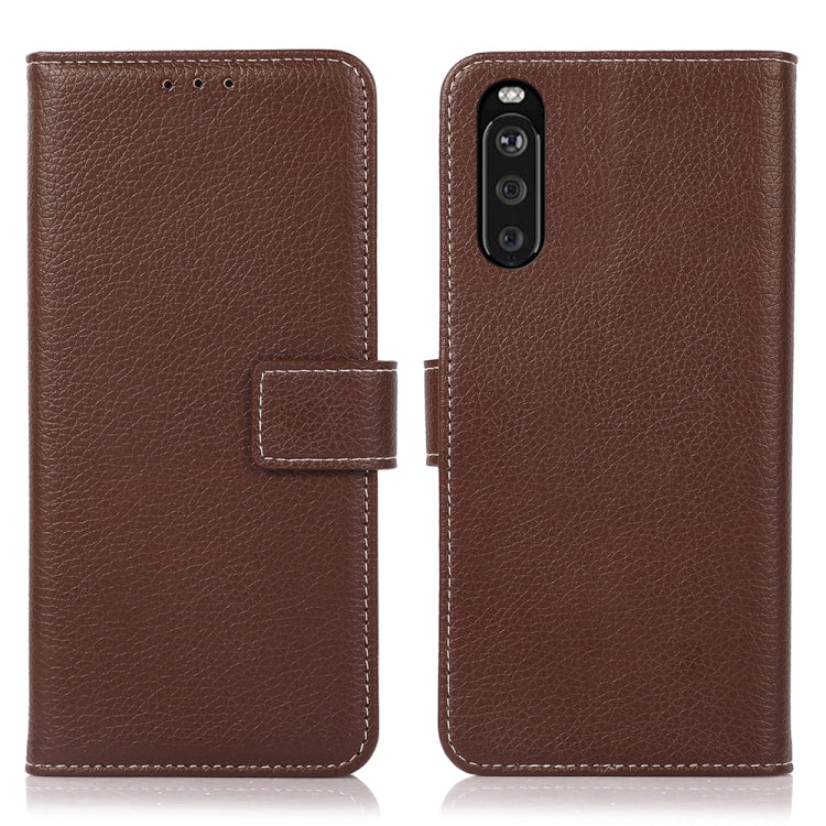 Litchi Texture PU + TPU Horizontal Flip Leather Case with Holder & Card Slots & Wallet, For OnePlus Nord CE 5G, For OnePlus Nord N200, For OPPO A93 5G / A74 5G / A54 5G, For Sony Xperia 5 III, For Sony Xperia 1 III, For Sony Xperia 10 III