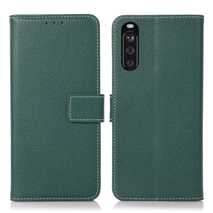 Litchi Texture PU + TPU Horizontal Flip Leather Case with Holder & Card Slots & Wallet, For OnePlus Nord CE 5G, For OnePlus Nord N200, For OPPO A93 5G / A74 5G / A54 5G, For Sony Xperia 5 III, For Sony Xperia 1 III, For Sony Xperia 10 III