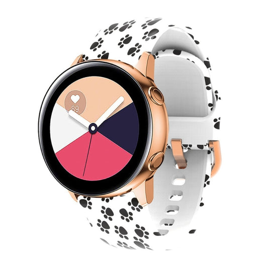 Silicone Printing Replacement Strap Watchband, For Samsung Galaxy Watch 42mm