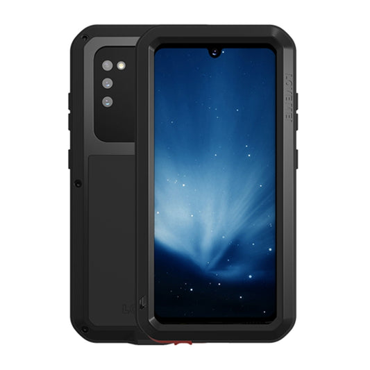 LOVE MEI Metal Shockproof Waterproof Dustproof Protective Case with Glass, For Samsung Galaxy A41, For LG V60 ThinQ 5G