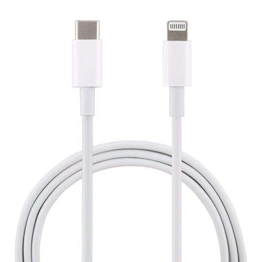 12W 5V/2A USB-C / Type-C to 8 Pin PD Fast Charging Cable, Cable Length: 1m, 12W 5V/2A