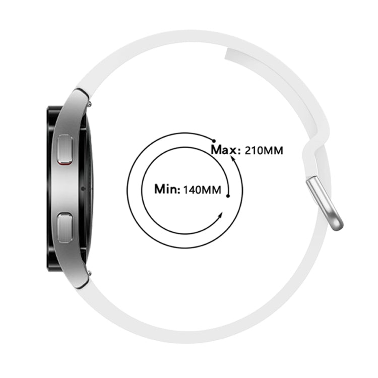 Universal Silicone Colorful Buckle Replacement Strap Watchband, For Samsung Galaxy Watch4 40mm, For Samsung Galaxy Watch4 44mm