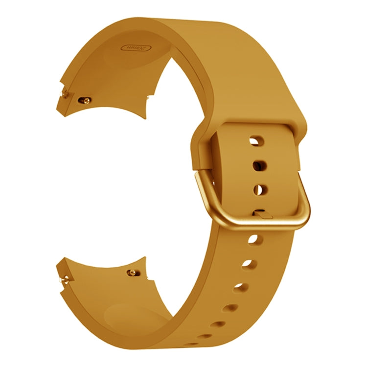 Universal Silicone Colorful Buckle Replacement Strap Watchband, For Samsung Galaxy Watch4 Classic 42mm, For Samsung Galaxy Watch4 Classic 46mm